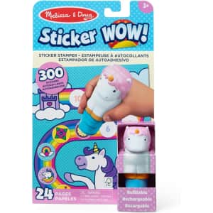 Melissa & Doug Sticker WOW! 24-Page Activity Pad and Sticker Stamper: $8.39 Melissa & Doug Sticker WOW! 24-Page Activity Pad and Sticker Stamper: $8.39