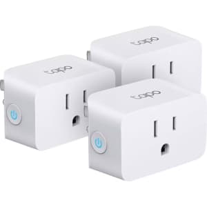 TP-Link Tapo Smart WiFi Plug Mini 3-Pack: $20