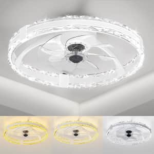 Skrform 20'' Ceiling Fan with Lights and Remote: $34.99