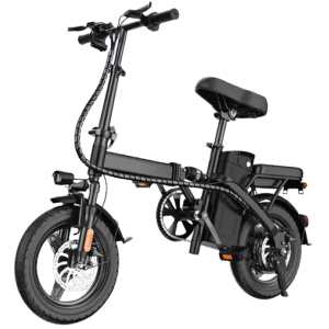 500W 48V Folding Electric Bike w/ Seat: $211