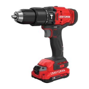 Craftsman V20 1/2" 20V Variable Speed Cordless Hammer Drill: $79 Craftsman V20 1/2" 20V Variable Speed Cordless Hammer Drill: $79