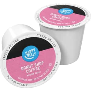 Happy Belly Donut Shop Style Coffee 100-Count Pods: $23 w/ Sub & Save
