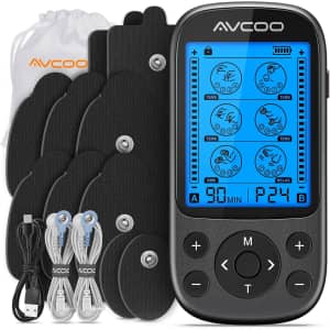 Avcoo TENS 2-Mode EMS Muscle Stimulator: $19.79 Avcoo TENS 2-Mode EMS Muscle Stimulator: $19.79