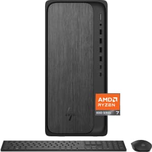 HP OmniDesk 6th-Gen. Ryzen 7 Desktop PC w/ 16GB RAM, 1TB SSD & Nvidia RTX 3050: $900