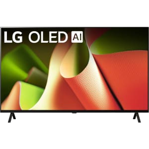 LG Class B4 Series 48" 4K OLED UHD Smart webOS TV (2024): $600 LG Class B4 Series 48" 4K OLED UHD Smart webOS TV (2024): $600