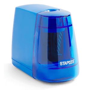 Staples Battery Powered Pencil Sharpener: $4.75