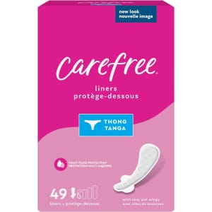 Carefree Panty Liners Multipacks: from $1.11 via Sub & Save