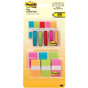 Post-it Flags 320-Count Combo Pack: $6.64