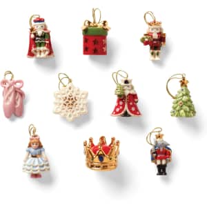 Lenox The Nutcracker 10-Piece Ornament Set: $38.20