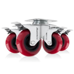 Powertec 3" Swivel Caster Wheels Set of 4: $20