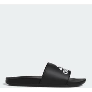 adidas Men's Adilette Comfort Slides: $10