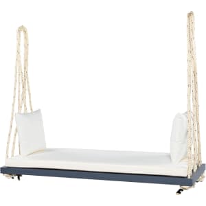 Merax Acacia Wood Porch Swing: $109.99
