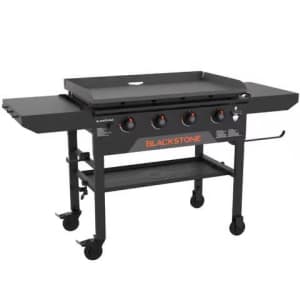 Blackstone 4-Burner Liquid Propane Outdoor Griddle: $250 Blackstone 4-Burner Liquid Propane Outdoor Griddle: $250