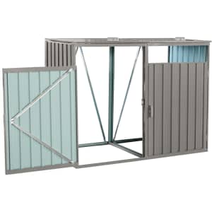 Outdoor Trash Can Storage Shed: $55.19