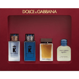 Dolce & Gabbana Men's 4pc Mini Fragrance Discovery Set: $34