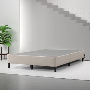 Spa Sensations by Zinus 9" Standing Metal Smart Box Spring Mattress Foundation in Queen: $102 Spa Sensations by Zinus 9" Standing Metal Smart Box Spring Mattress Foundation in Queen: $102
