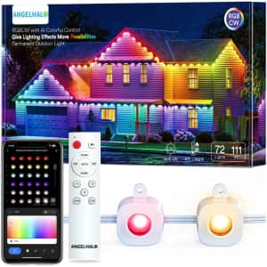 AngleHalo 100-Foot 72-LED RGBCW Smart Outdoor String Lights: $147.49 AngleHalo 100-Foot 72-LED RGBCW Smart Outdoor String Lights: $147.49