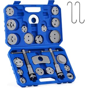 Orion Motor Tech 24pc Brake Caliper Compression Tool Set: $25