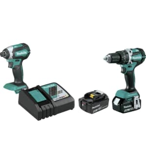 Refurbished Makita XT269MR 18V Hammer Drill Driver & Impact Driver Kit: $180 Refurbished Makita XT269MR 18V Hammer Drill Driver & Impact Driver Kit: $180