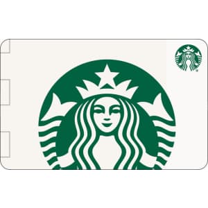 $5 Giftcards.com Gift Card: free w/ $50 Starbucks Gift Card $5 Giftcards.com Gift Card: free w/ $50 Starbucks Gift Card