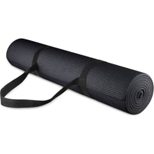 Fitvids All Purpose 1/4" High Density Anti-Tear Exercise Yoga Mat: $10