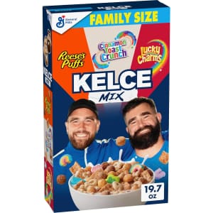 Kelce Mix Breakfast Cereal 19.7-oz. Box: 2 for $8