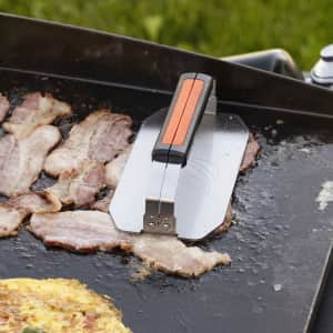 Blackstone Stainless Steel Griddle Press w/ Collapsible Handle: $12.10 Blackstone Stainless Steel Griddle Press w/ Collapsible Handle: $12.10