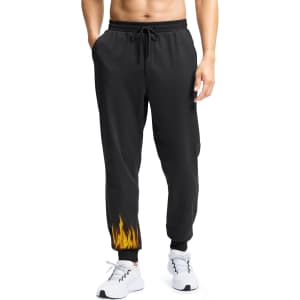 Soothfeel Men's Fleece Joggers: $17.81