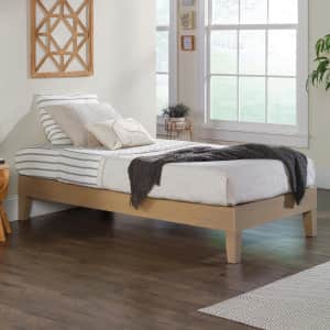 Sauder Cannery Bridge Solid Wood Twin Platform Bed: $67
