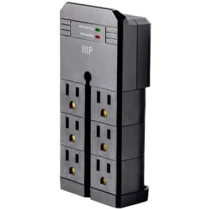 Monoprice 6-Outlet Rotating Surge Protector: $15