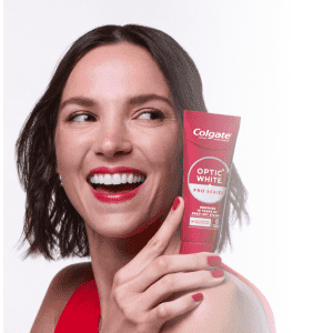 Colgate Optic White Pro Series Express White Toothpaste Sample + Soft Toothbrush: Free