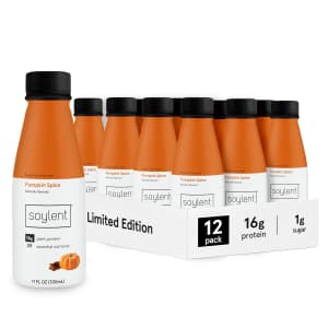 Soylent Complete Meal Replacement 11-oz. Shake 12-Pack.: $19 w/ Prime