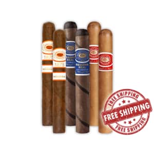 Romeo y Julieta Nicaraguan Trilogy 6-Cigar Sampler: $25 Romeo y Julieta Nicaraguan Trilogy 6-Cigar Sampler: $25