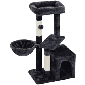 Alden Design 34.5" H Cat Tree Tower: $25.99 Alden Design 34.5" H Cat Tree Tower: $25.99