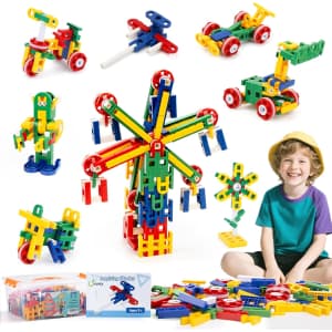 Cossy STEM Building Toys 208-Piece Kids Set: $9.99 in cart Cossy STEM Building Toys 208-Piece Kids Set: $9.99 in cart