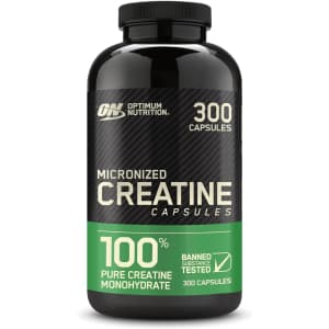 Optimum Nutrition Micronized Creatine Monohydrate Capsules 300-Pack: $20 via Sub & Save Optimum Nutrition Micronized Creatine Monohydrate Capsules 300-Pack: $20 via Sub & Save