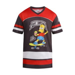 The Simpsons Men's Graphic Soccer Jersey: $8.19