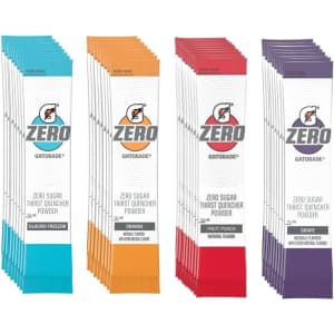 Gatorade G Zero Powder Individual Packet 40-Pack: $11 via Sub & Save