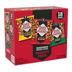 Dot's Pretzels 18-Count Variety Pack: $8.05 via Sub & Save Dot's Pretzels 18-Count Variety Pack: $8.05 via Sub & Save