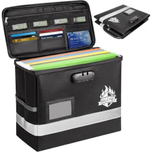 Baleine Fireproof Document Box w/ Lock: $18.89 Baleine Fireproof Document Box w/ Lock: $18.89