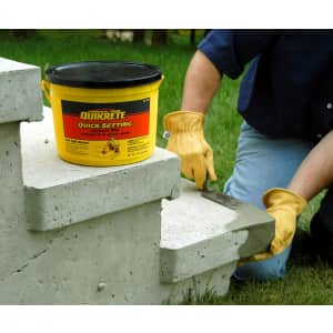 Quikrete Fast Setting 10-lb. Concrete Crack Repair: $10.98