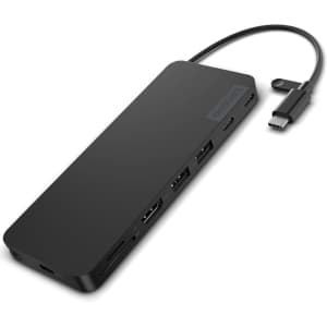 Lenovo USB-C Slim Travel Dock: $45
