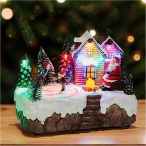 Giftgarden Lighted Christmas Village with Music: $13.99 Giftgarden Lighted Christmas Village with Music: $13.99