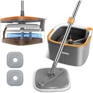 Spin Mop and Bucket Set: $20 w/ Prime