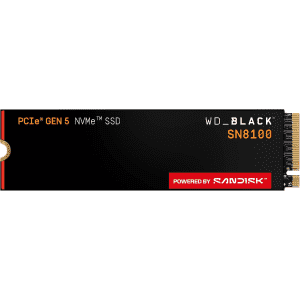 WD_BLACK 1TB SN8100 Gen 5 PCIe NVMe Internal Solid State Drive: $139.99 WD_BLACK 1TB SN8100 Gen 5 PCIe NVMe Internal Solid State Drive: $139.99