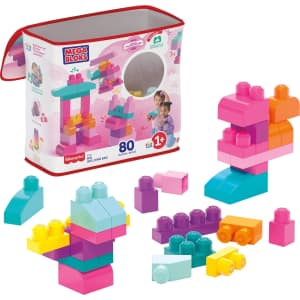 Mega Bloks 80-Piece First Builders Toddler Blocks Toys Set: $7.49 Mega Bloks 80-Piece First Builders Toddler Blocks Toys Set: $7.49