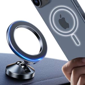 MagSafe 360° All-Metal Car Mount Phone Holder: $5.99