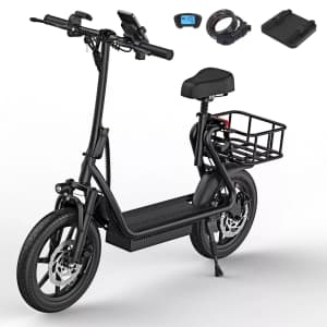 Aovopro 500W Foldable Electric Scooter with Seat: $239 Aovopro 500W Foldable Electric Scooter with Seat: $239