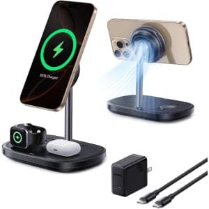 Baseus Qi2 15W 3-in-1 Charging Station: $25