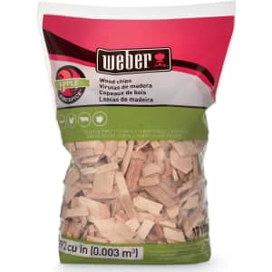 Weber Apple Wood Chips: $4.48 Weber Apple Wood Chips: $4.48